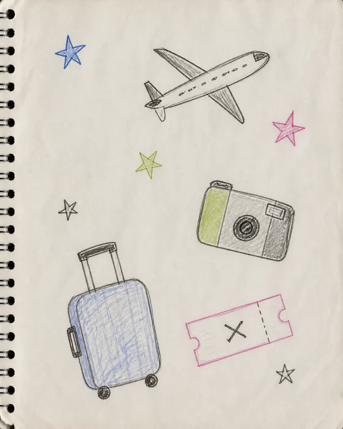 Trip Notes — Site concept sketch
